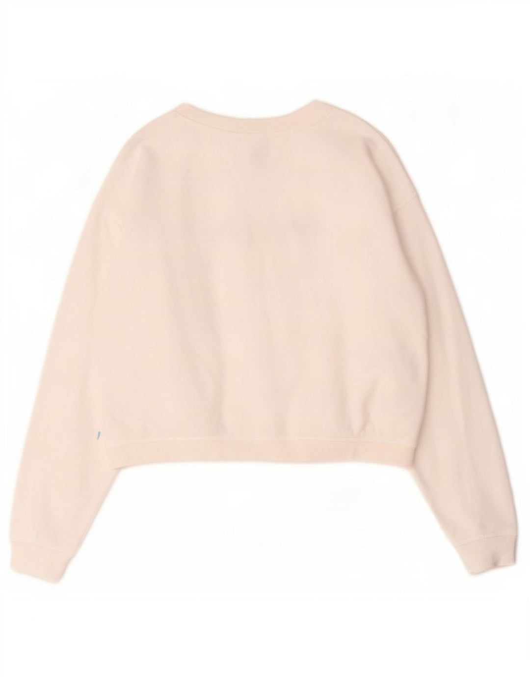 Felpa da donna con grafica corta oversize Roxy, taglia UK 10, piccola, bianca
