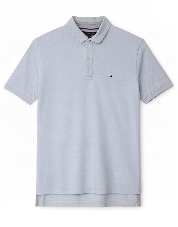 Polo da uomo Tommy Hilfiger vestibilità classica blu medio