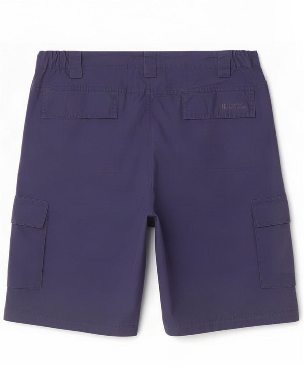Pantaloncini cargo da uomo Mountain Warehouse XL W38 poliestere blu navy