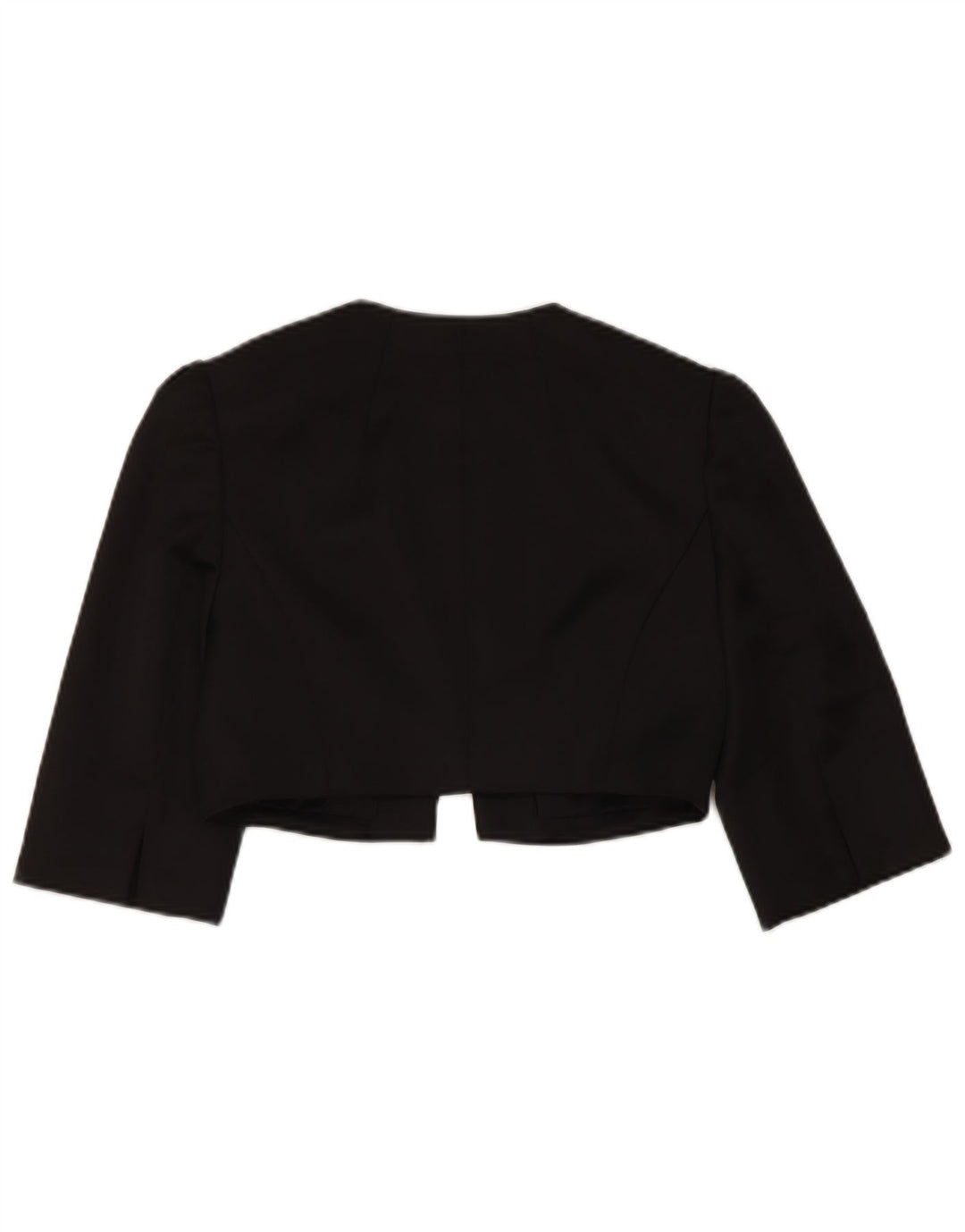 Giacca Bolero Coast da donna con maniche a 3/4 UK 8 piccola in poliestere nero