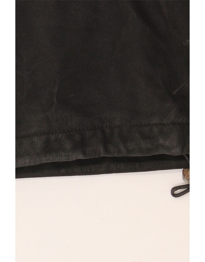 CONBIPEL Cappotto in Pelle Uomo IT 54 XL Pelle Nera
