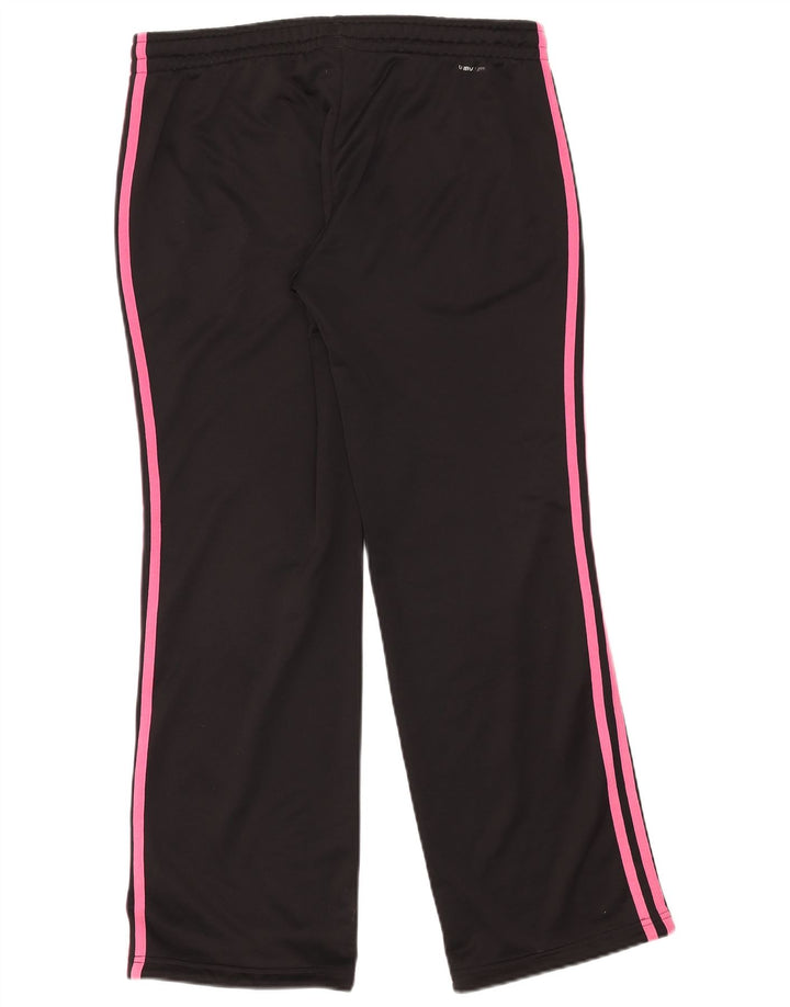 Pantaloni da tuta da donna Adidas UK 12/14 Medium Nero Poliestere