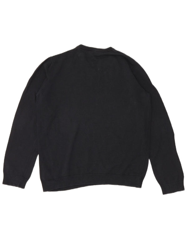 Maglione Marks & Spencer da ragazzo con scollo a V 15-16 anni in cotone nero