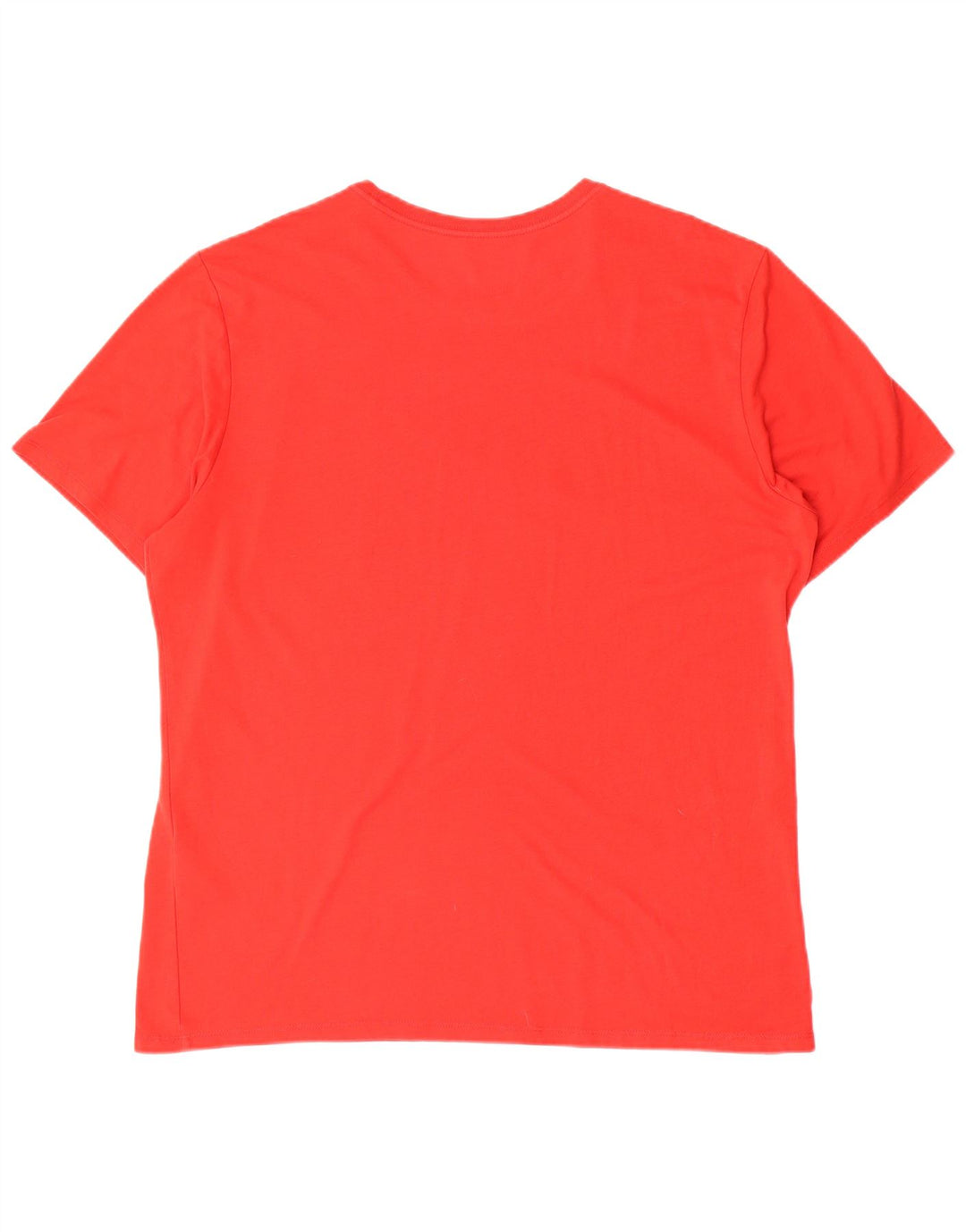 T-shirt grafica da uomo NIKE Top grande rosso in poliestere