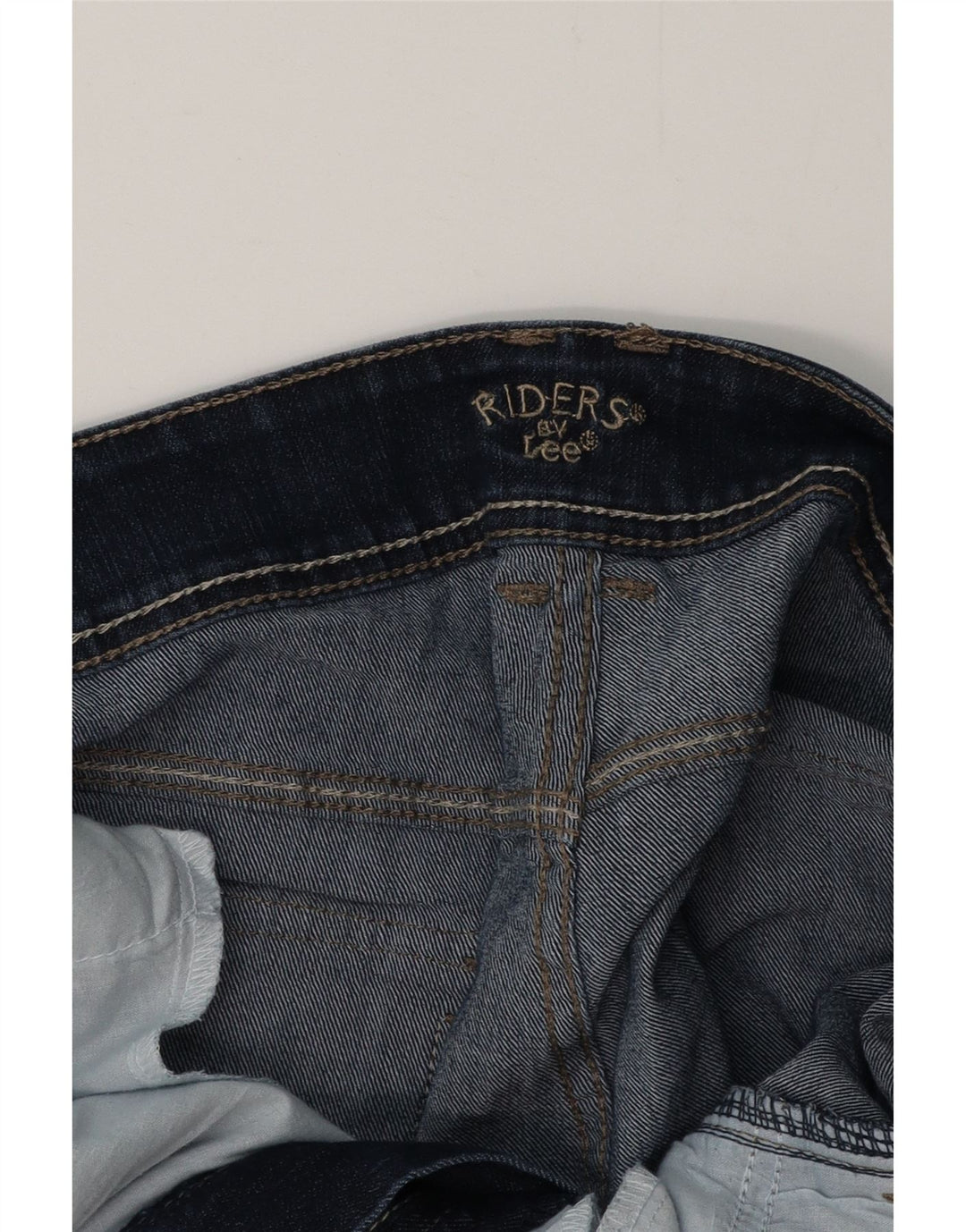 Pantaloncini di jeans LEE Riders da donna W38 XL Blu