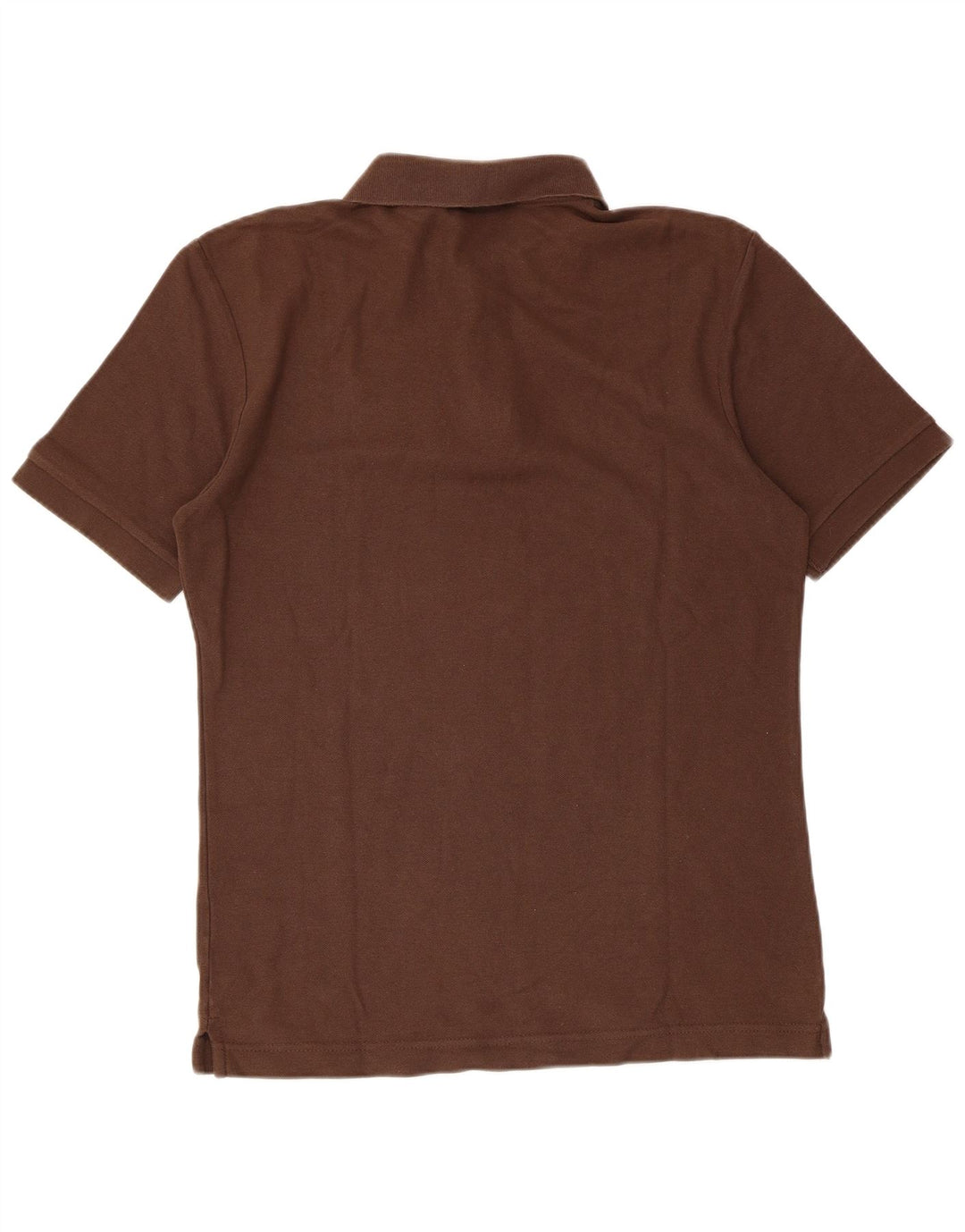 Polo da uomo Fila in cotone marrone medio