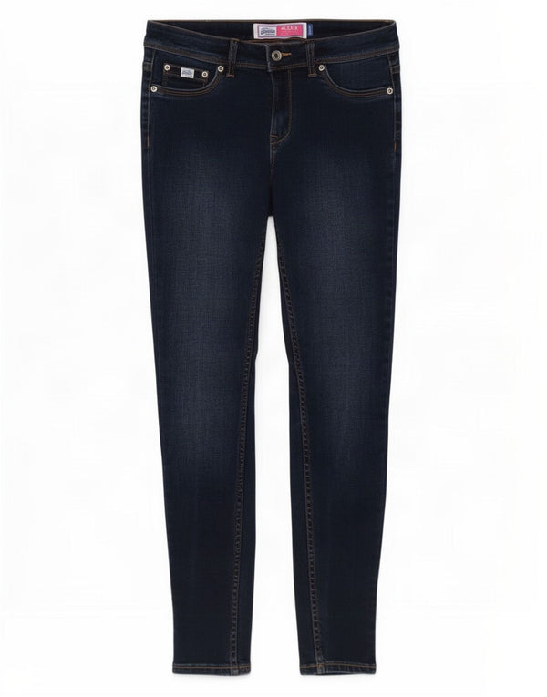 Jeans Jeggings Donna Superdry Alexia W28 L30 Cotone Blu