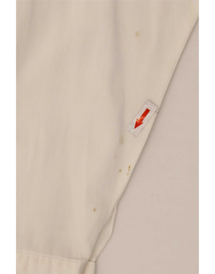 Camicia vintage da donna UK 16 grande bianca