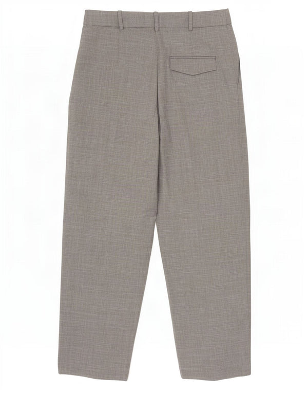 Pantaloni corti da donna vestibilità ampia Topshop UK 12 medio W28 L24 grigio