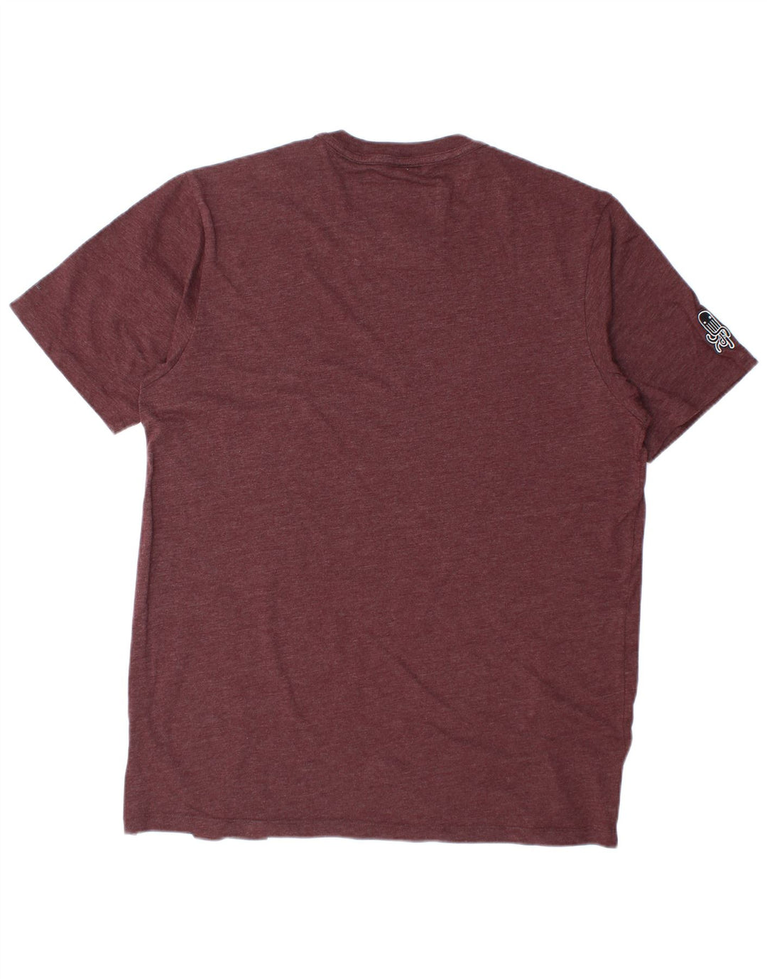 T-shirt grafica da uomo G-Star Top grande in poliestere color block bordeaux