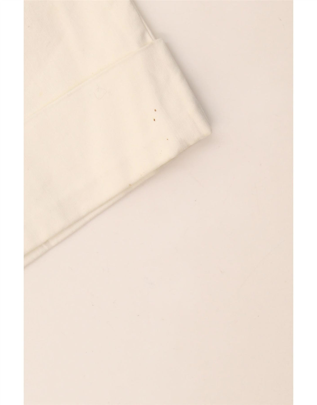 CALVIN KLEIN Pantaloni Capri slim da donna US 12 Large W34 L19 Bianco sporco