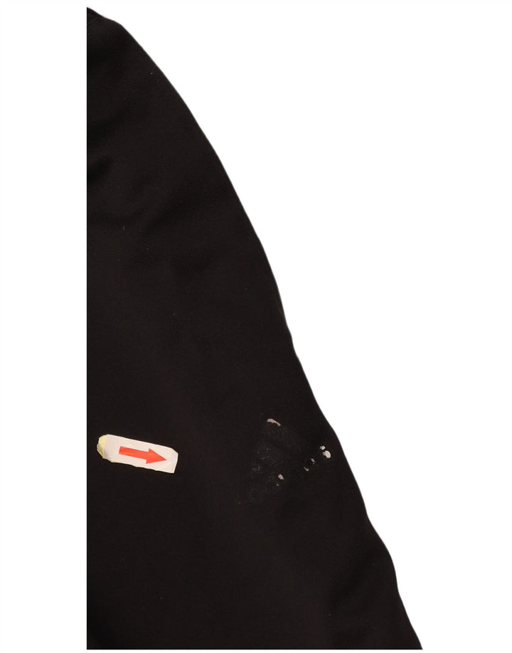 Pantaloni da tuta da uomo Adidas Large neri in poliestere