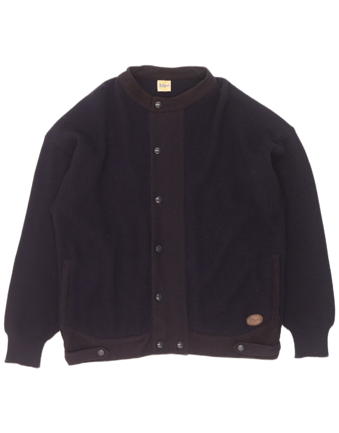 Maglione cardigan da uomo Ruffo XL blu navy