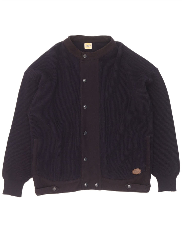 Maglione cardigan da uomo Ruffo XL blu navy