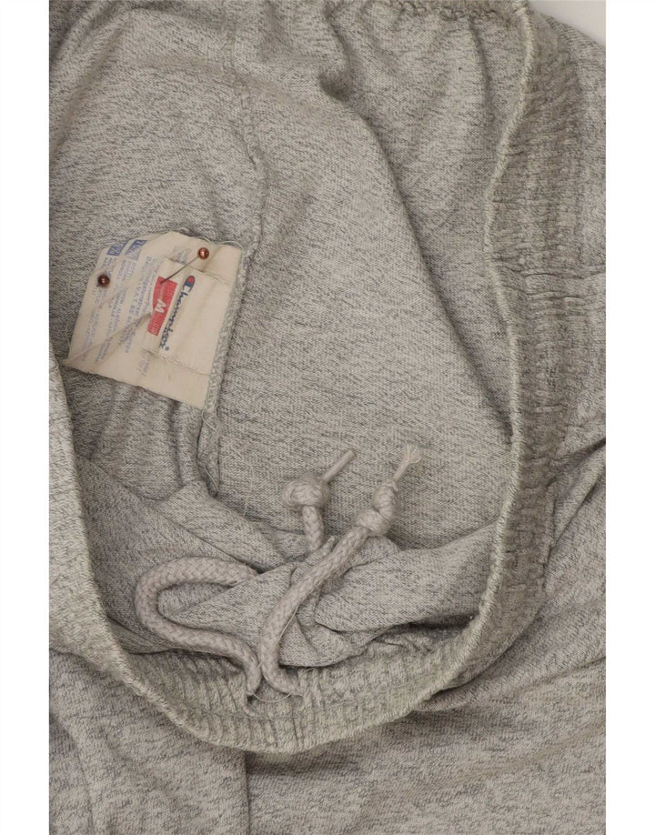 Pantaloncini sportivi da uomo Champion in cotone screziato grigio medio