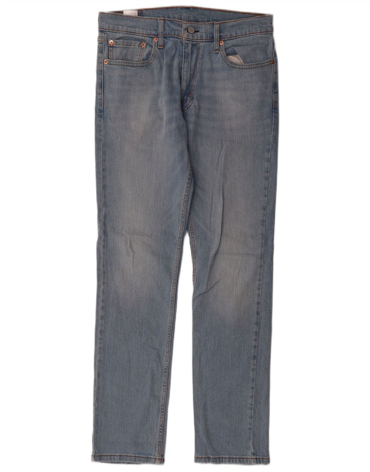 LEVI'S Mens 511 Slim Jeans W32 L32 Blue Cotton