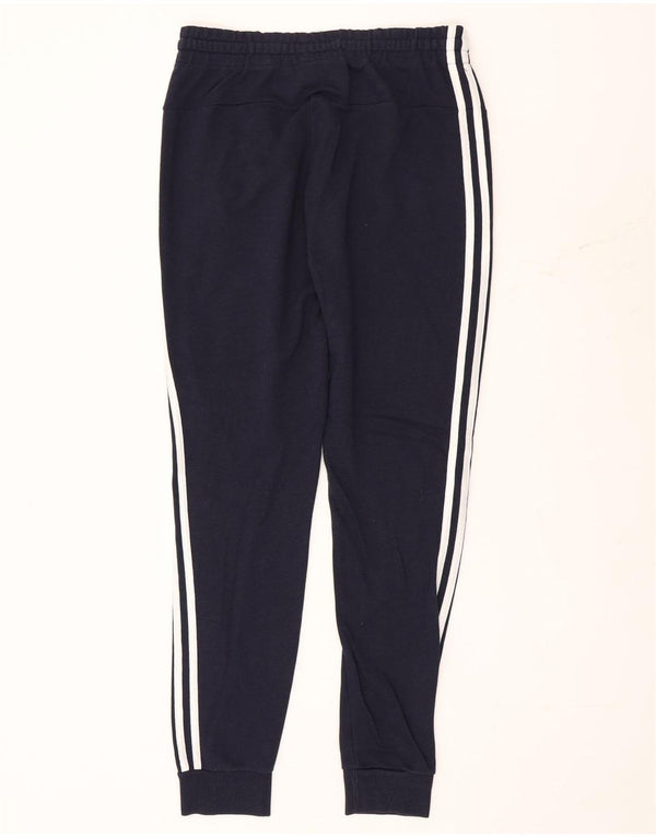 Pantaloni da tuta da donna Adidas Joggers UK 8/10 Small Blu Navy Cotone