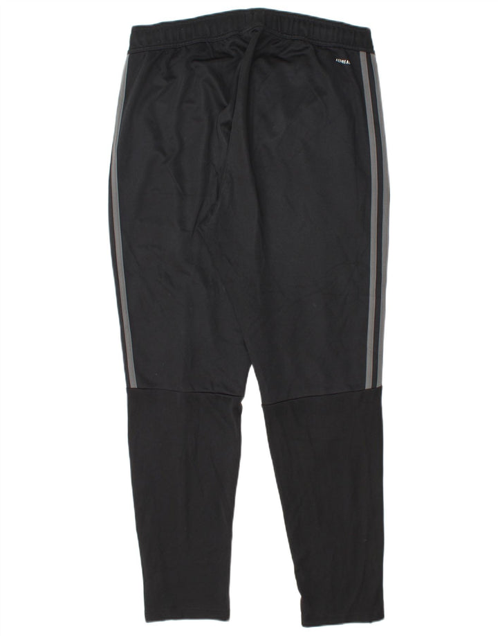 ADIDAS Mens Aeroready Tracksuit Trousers Large  Black Polyester