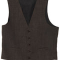Gilet da uomo Marks & Spencer grande in lana grigia