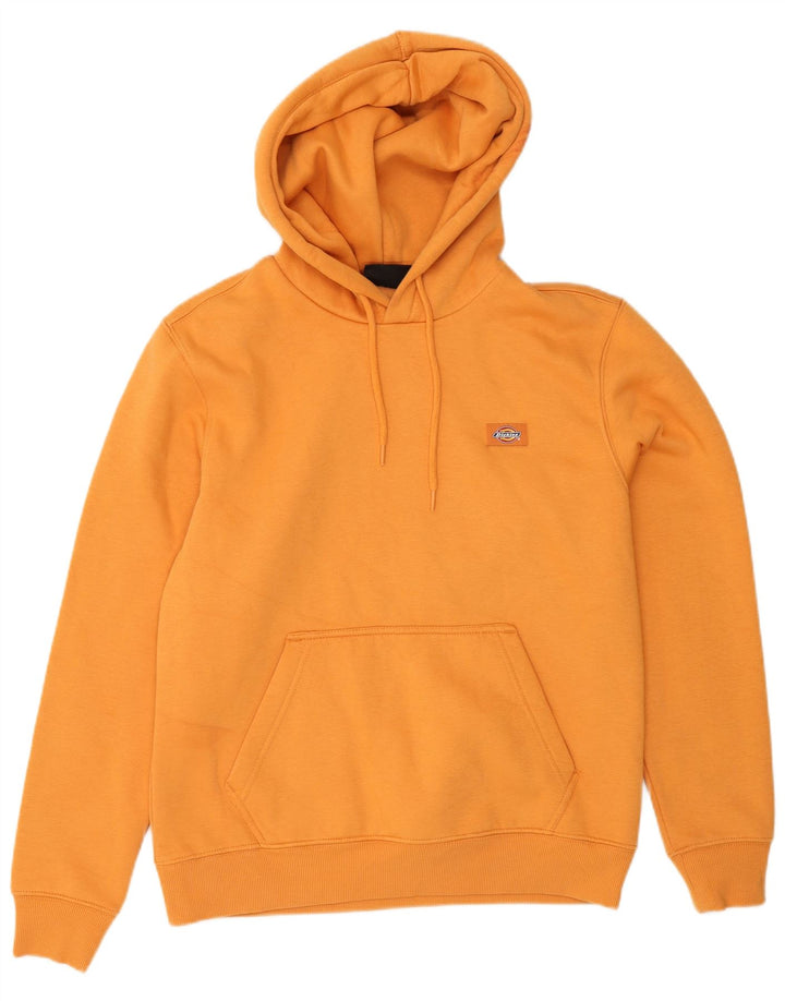 Felpa con cappuccio da uomo Dickies XS in cotone arancione