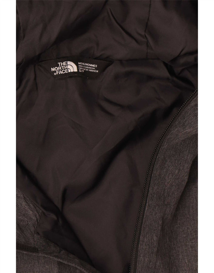 Giacca antipioggia da uomo con cappuccio The North Face UK 36 Small Grigio Poliestere