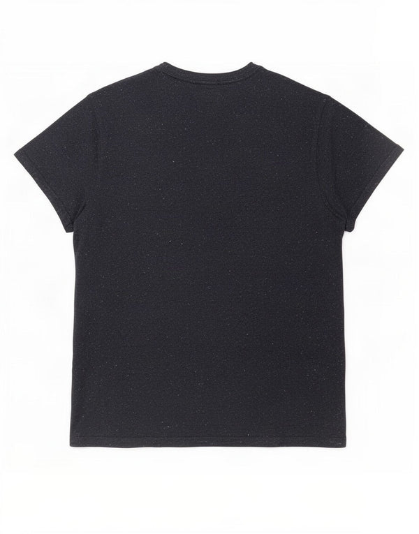 T-shirt da uomo slim fit Jack Wills Top piccolo in poliestere screziato blu navy
