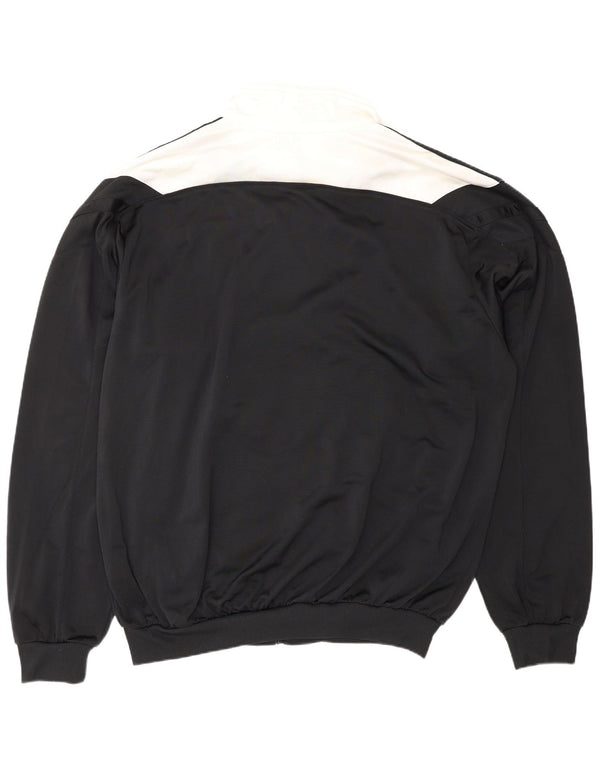 Giacca da tuta da uomo ADIDAS UK 52/54 2XL Poliestere color block nero