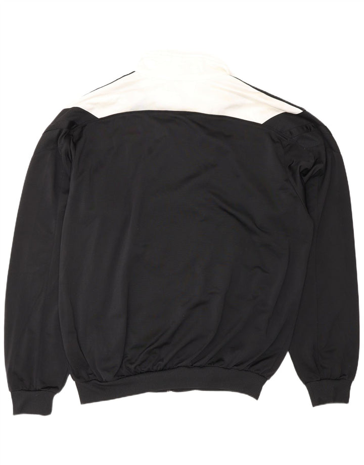Giacca da tuta da uomo ADIDAS UK 52/54 2XL Poliestere color block nero