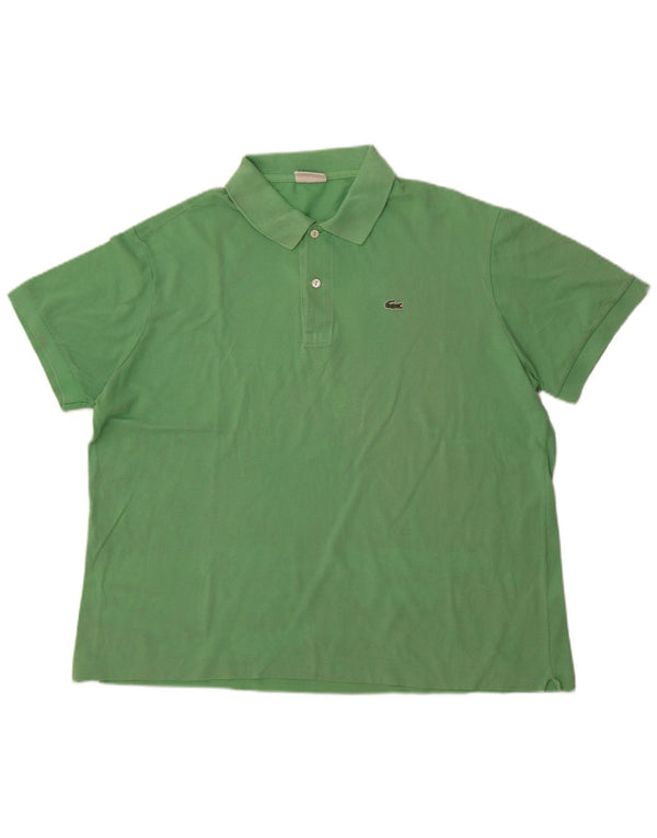 Polo da uomo Lacoste taglia 7 2XL cotone verde
