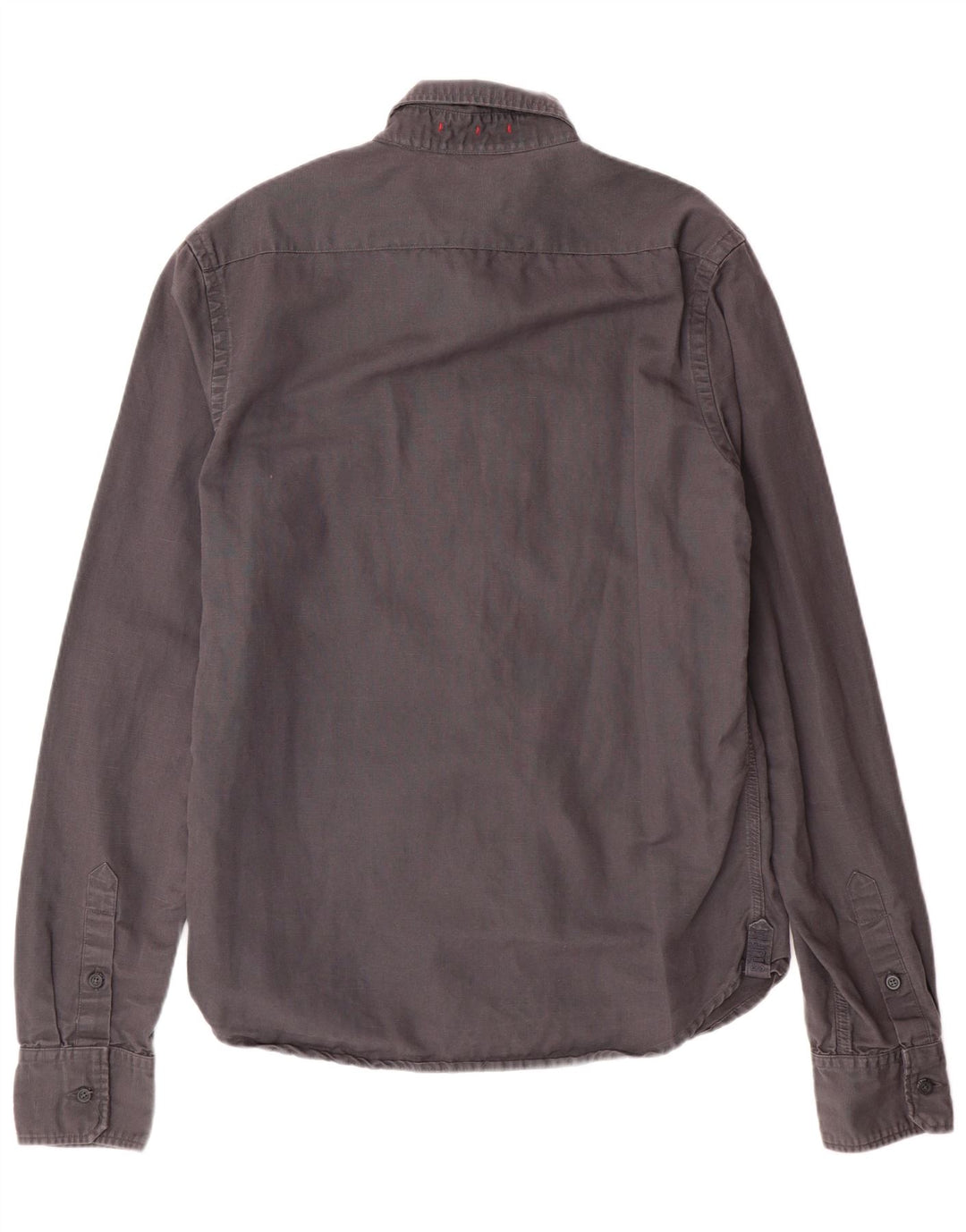 Camicia da uomo Superdry XL in cotone grigio