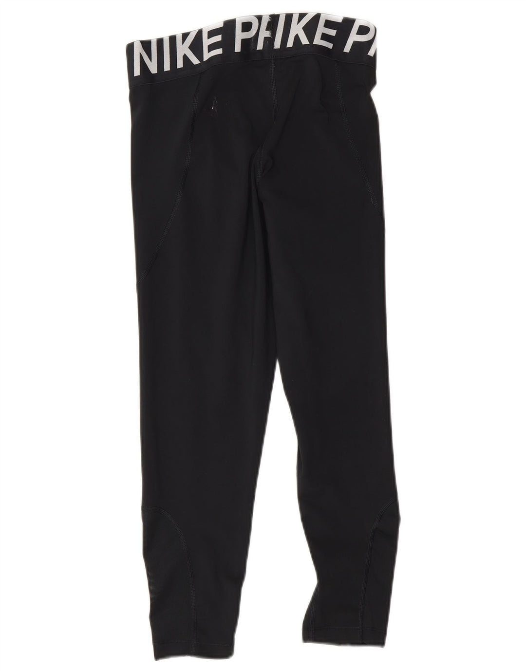 Leggings Nike Dri Fit Graphic Capri da donna UK 10 piccoli neri