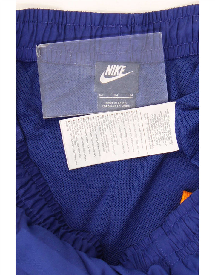 Pantaloncini sportivi Nike da uomo medi in poliestere blu navy