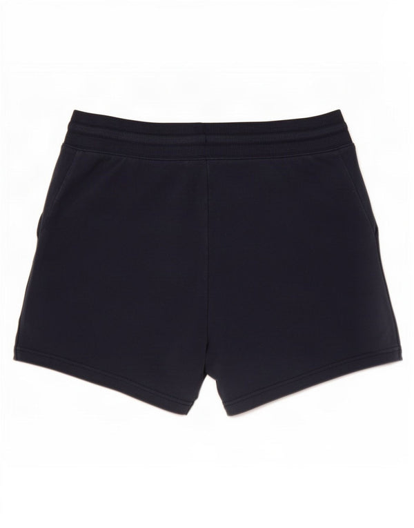 Marks & Spencer Womens Sport Shorts UK 10 Small Navy Blue Cotton