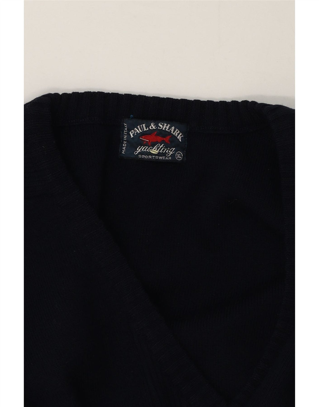 Paul & Shark Maglione da uomo con scollo a V XL Blu navy