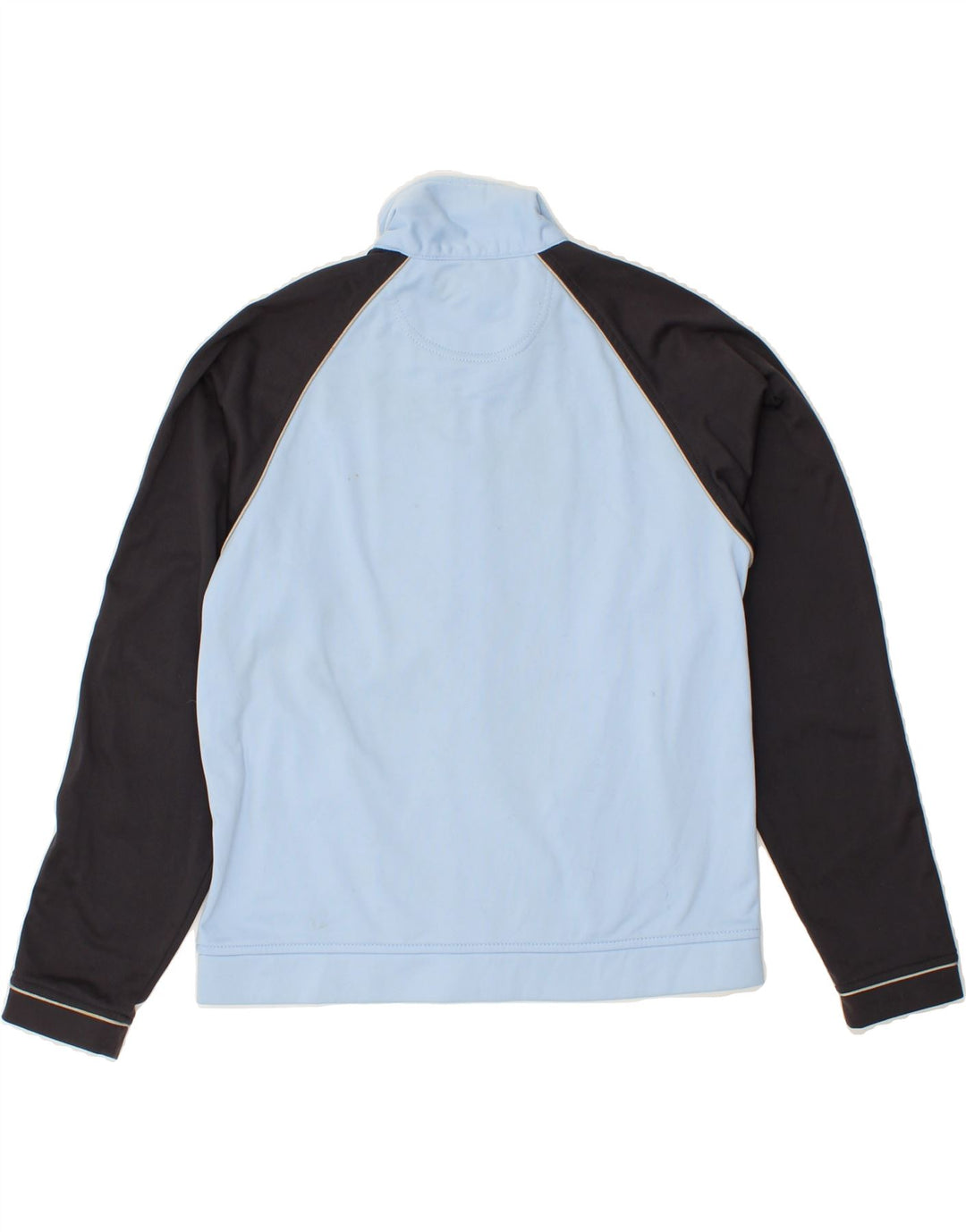 CHAMPION Womens Tracksuit Top Jacket UK 10 Small Blue Colourblock | Vintage Champion | Thrift | Second-Hand Champion | Used Clothing | Messina Hembry 