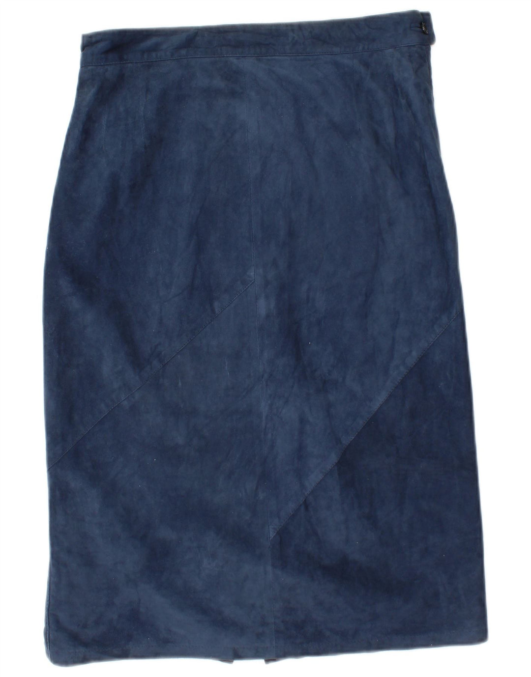 Set gonna 2 pezzi in pelle scamosciata da donna Robrik IT 44 medio W30 pelle blu navy