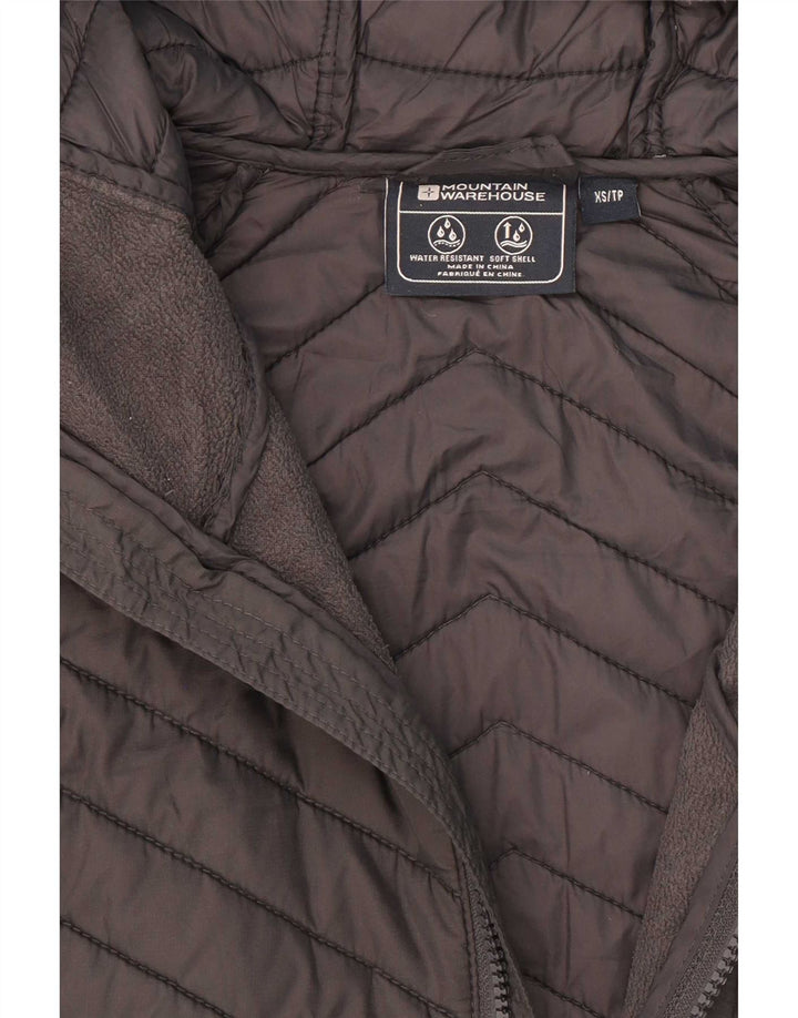 Giacca imbottita con cappuccio da uomo Mountain Warehouse UK 34 XS poliestere grigio