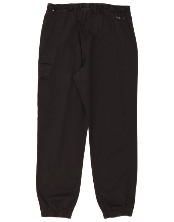 Pantaloni da tuta da jogging Nike Dri Fit Cargo da donna UK 14 Large neri