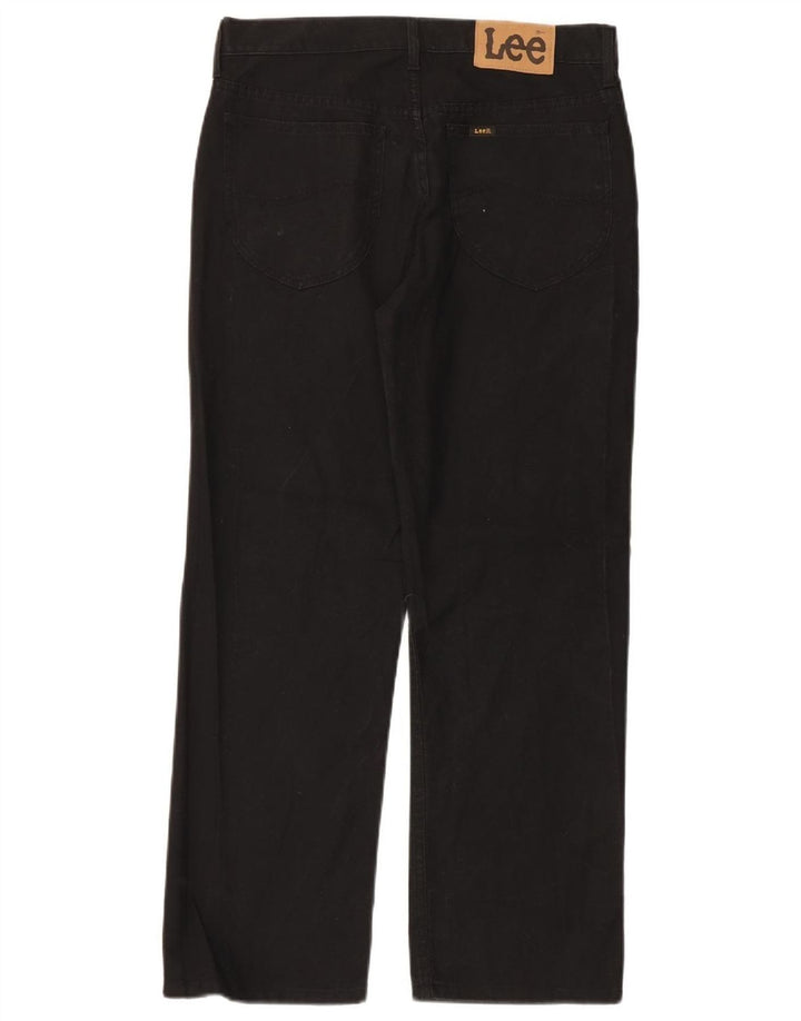 Jeans dritti da uomo Lee W33 L28 cotone nero