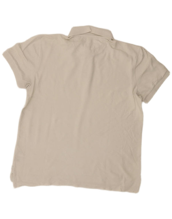 Polo da uomo Gap Large in cotone bianco
