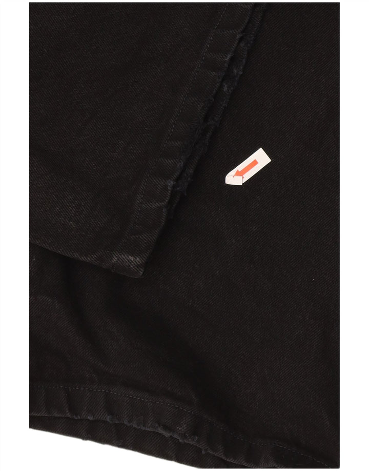Jeans dritti da uomo Wrangler W44 L30 cotone nero