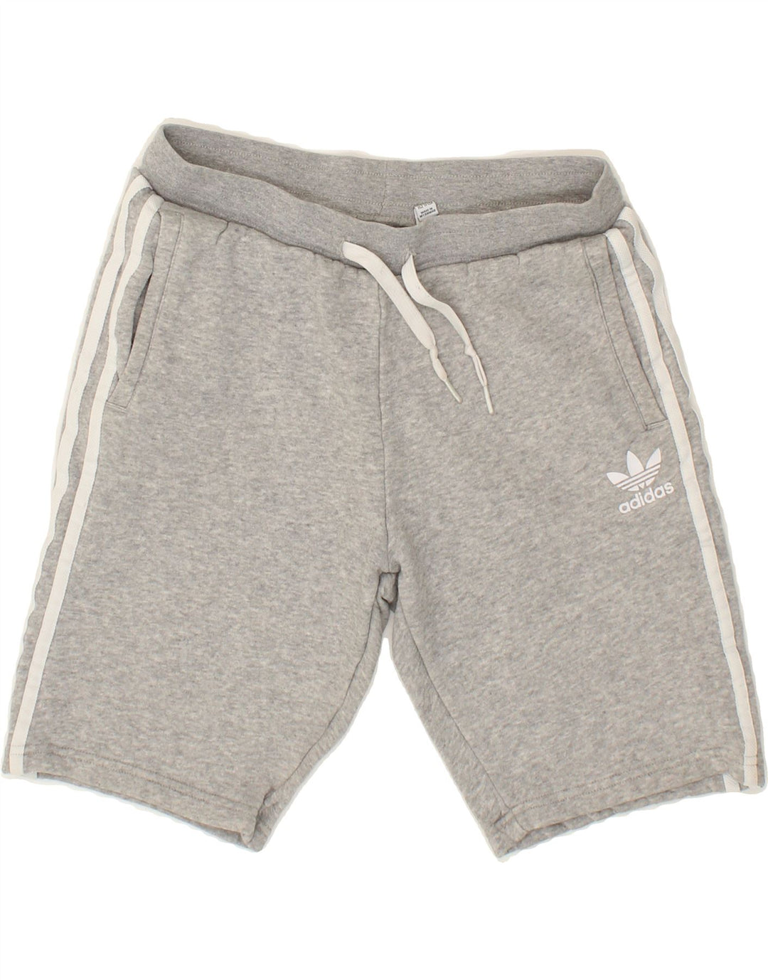 ADIDAS Boys Sport Shorts 11-12 Years  Grey Cotton Vintage Adidas and Second-Hand Adidas from Messina Hembry 