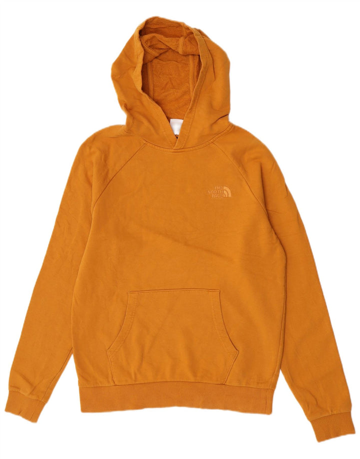 Felpa con cappuccio da uomo The North Face in cotone arancione medio
