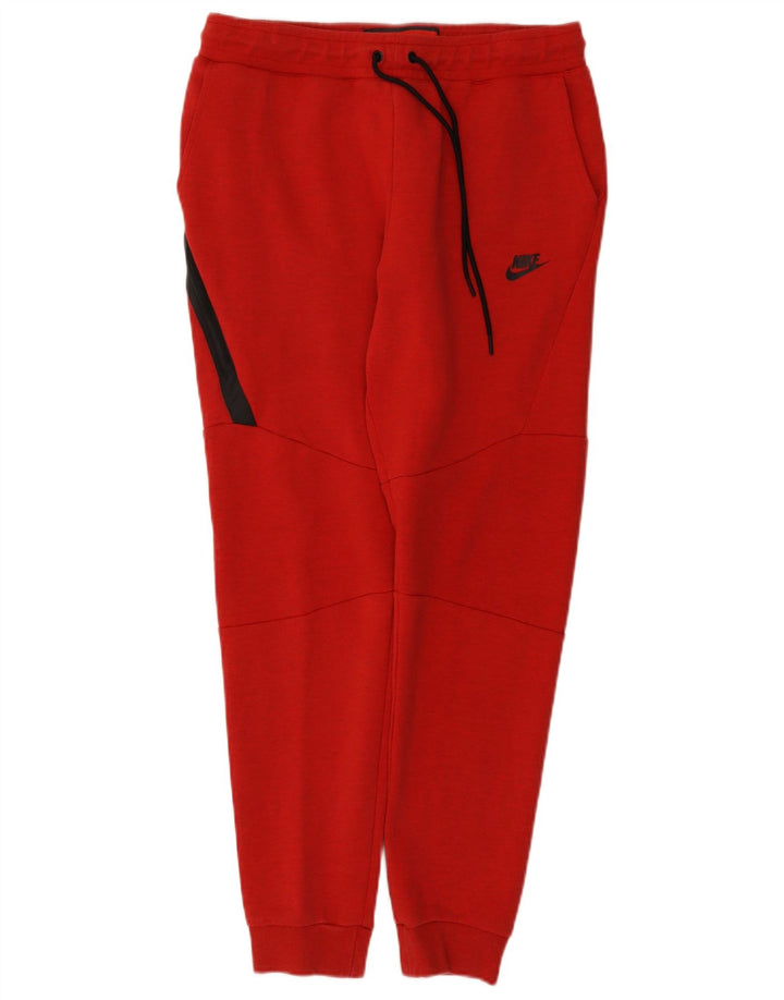 Pantaloni da tuta da uomo Nike Joggers grandi in cotone rosso