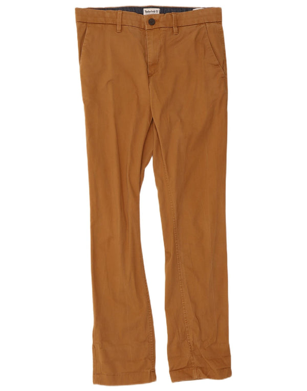 Pantaloni chino slim da uomo Timberland W30 L32 in cotone beige