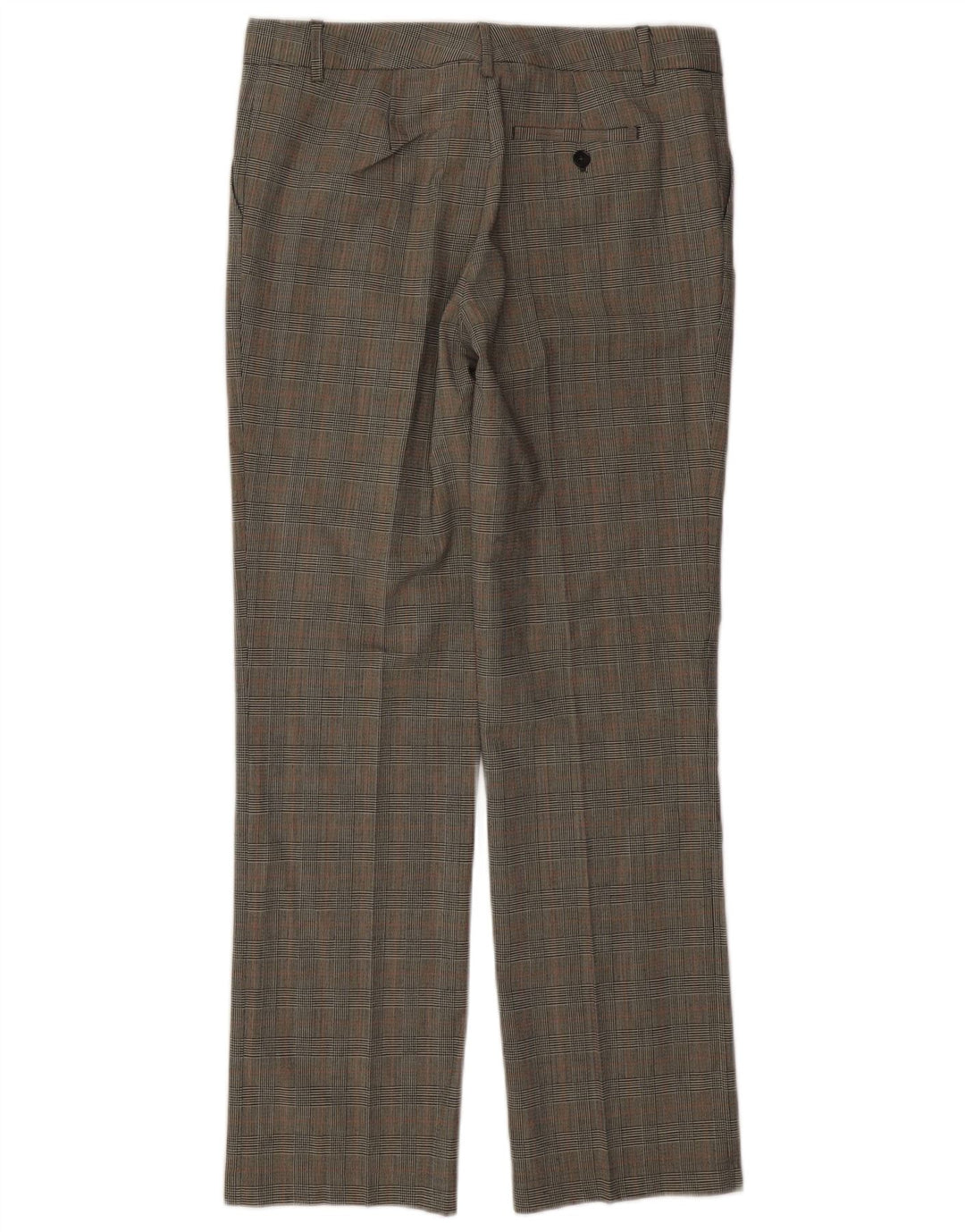 Pantaloni da abito dritti da donna Zara W32 L31 classici pied de poule grigi