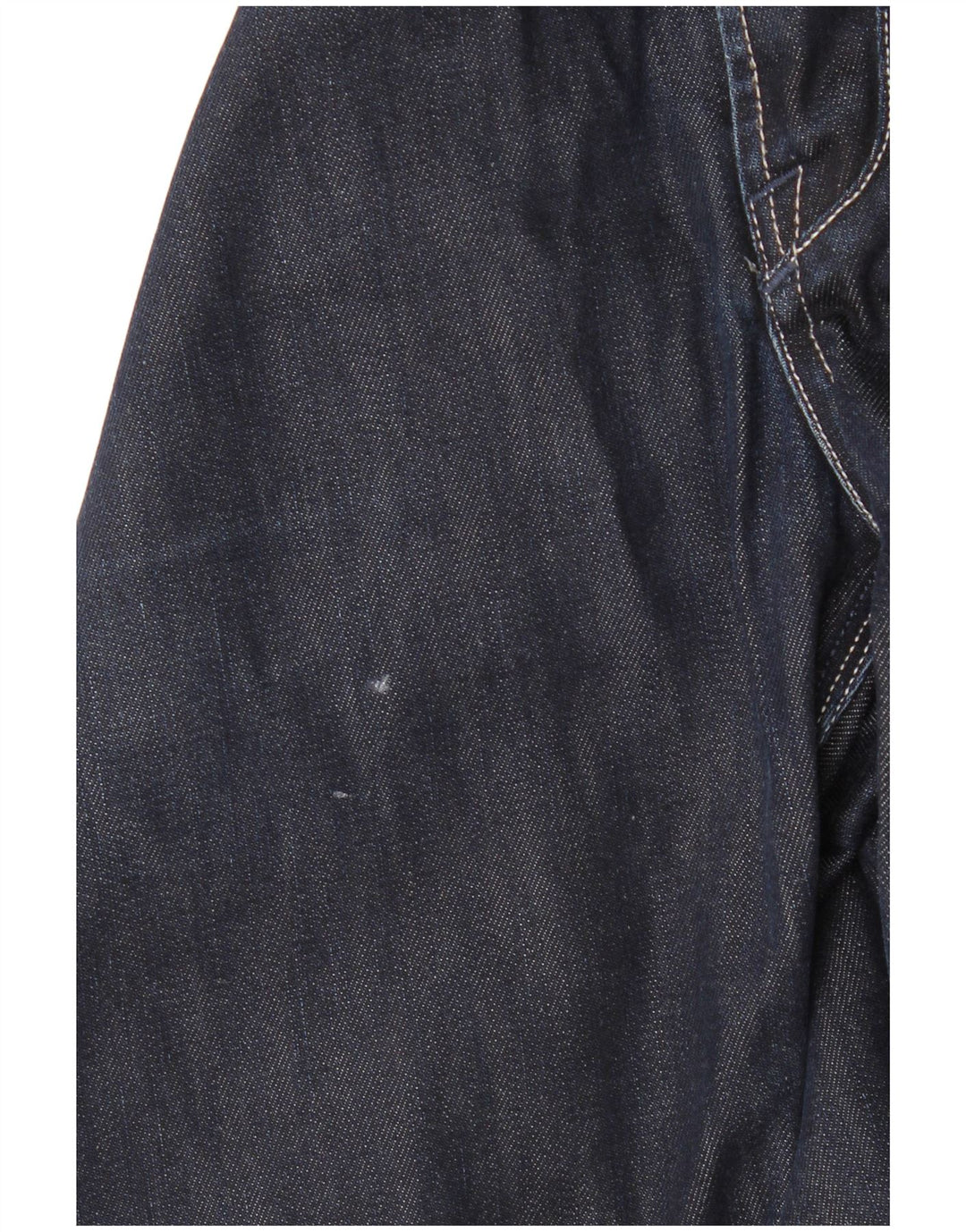 Jeans dritti autografi da uomo Marks & Spencer W36 L33 cotone blu navy