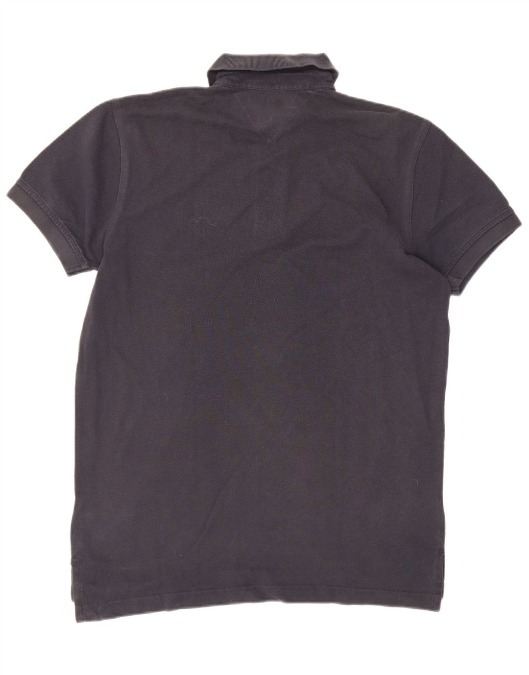 Polo da uomo Tommy Hilfiger piccola in cotone blu navy