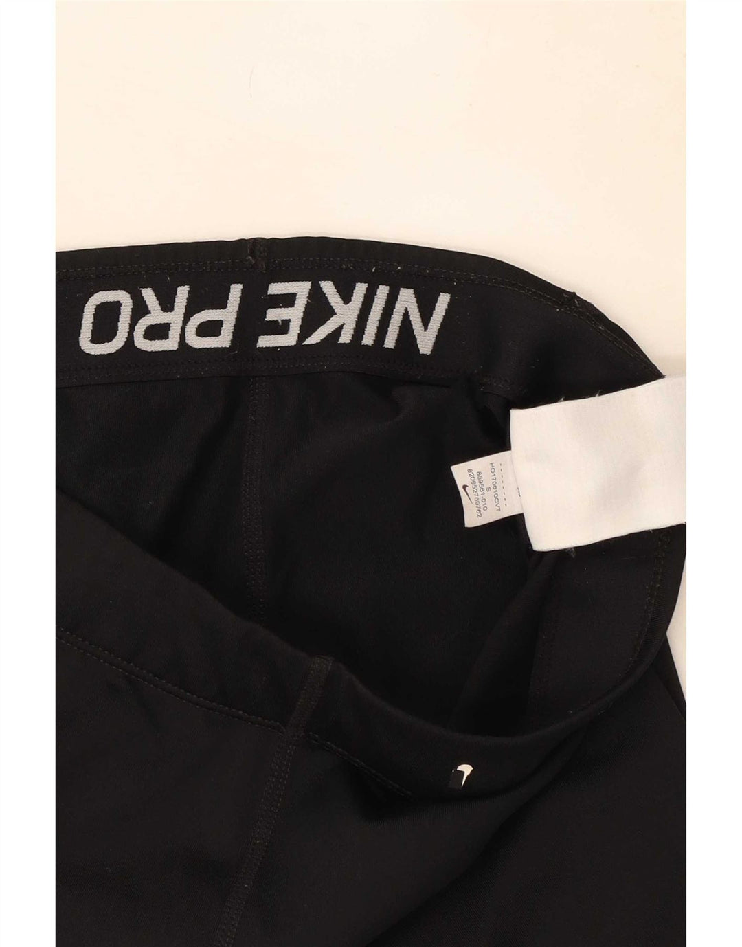 Leggings grafici da donna Nike UK 8 piccoli poliestere nero