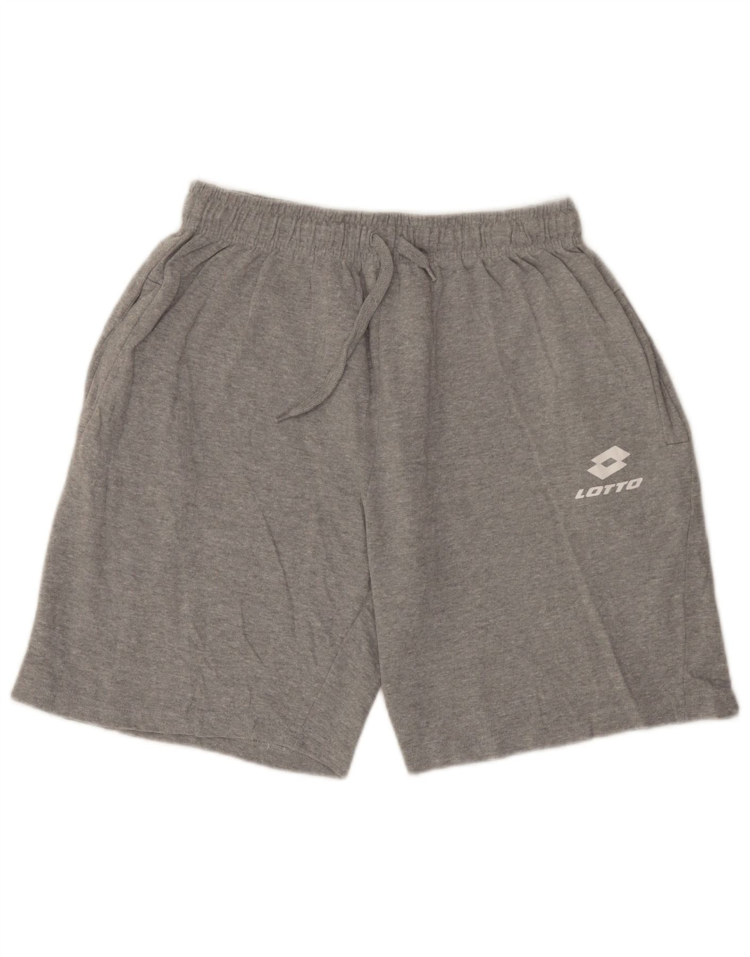 Pantaloncini sportivi da uomo Lotto XL in cotone grigio